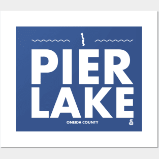 Oneida County, Wisconsin - Pier Lake Posters and Art